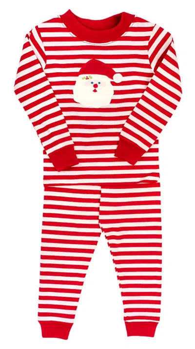 Bailey Boys Kid's Santa Lounge Wear In Red/white