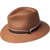 Bailey 'brooks' Panama Hat In Mushroom