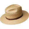 Bailey Coram Straw Panama In Tawny