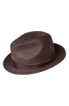 Bailey Craig Woven Fedora In Java Bean