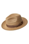 Bailey Eli Straw Hat In Driftwood