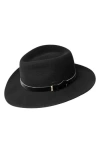 Bailey Levon Wool Fedora In Black