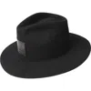 Bailey Nash Wool Fedora In Black