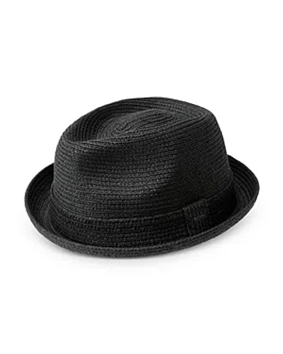Bailey Of Hollywood Billy Braided Straw Hat In Black