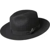 Bailey Ralat Felted Fedora In Black