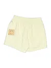 Bailey Rose Athletic Shorts In Yellow
