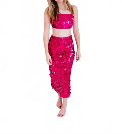 Bailey Rose Barbie Sequin Set In Pink