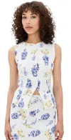 Bailey Rose Blouse Off White In Multi