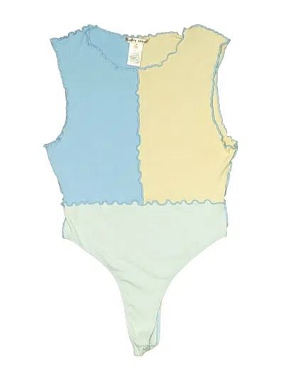 Pre-owned Bailey Rose Bodysuit In Yellow