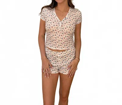 Bailey Rose By The Shore Lounge Set In Beige In Neutral