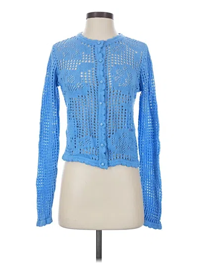 Pre-owned Bailey Rose Cardigan Sweater In Blue