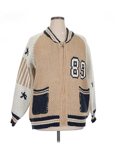 Pre-owned Bailey Rose Cardigan Sweater In Brown