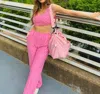 Bailey Rose Catching Flights Set In Pink In Pink