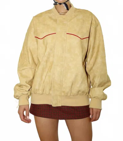 Bailey Rose Cowboy Jacket In Butter In Yellow