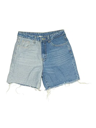 Pre-owned Bailey Rose Denim Shorts In Blue