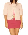 Bailey Rose Beach Boil Button Up In Pink In Multi