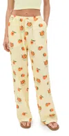 Bailey Rose Long Pants Lemon In Neutral