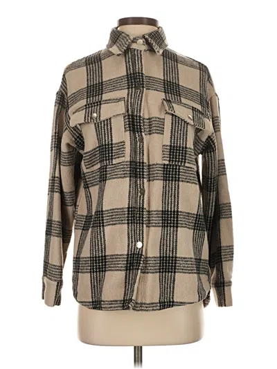 Pre-owned Bailey Rose Long Sleeve Blouse In Brown