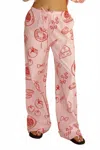 Bailey Rose Pasta Drawstring Pants In Pink In Pink