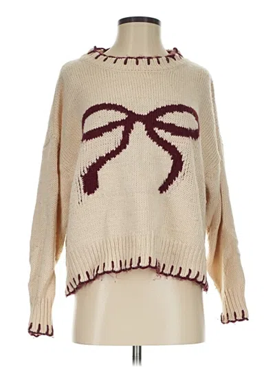 Pre-owned Bailey Rose Pullover Sweater In Ivory