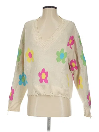 Pre-owned Bailey Rose Pullover Sweater In Ivory