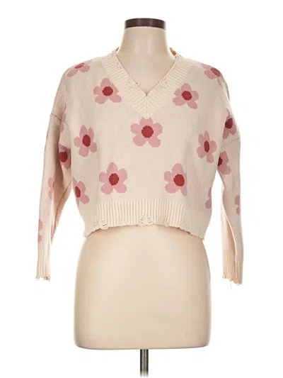 Pre-owned Bailey Rose Pullover Sweater In Pink