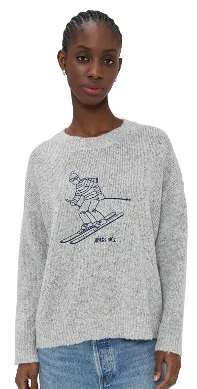 Bailey Rose Ski Sweater Winter Grey In Gray