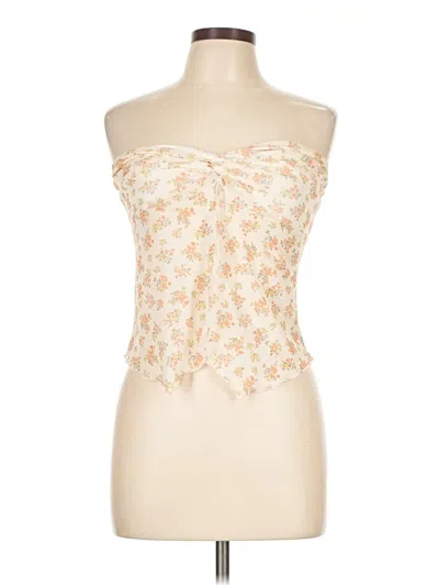 Pre-owned Bailey Rose Sleeveless Blouse In Ivory