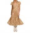 Bailey Rose Sullivan Midi Dress In Bailey In Brown
