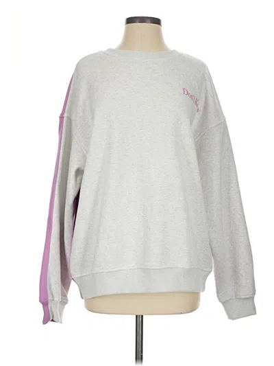 Pre-owned Bailey Rose Sweatshirt In Silver