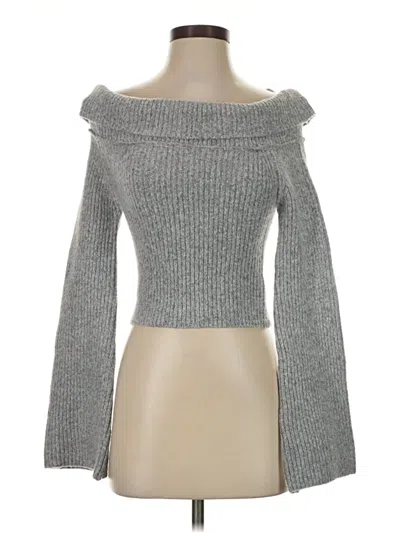 Pre-owned Bailey Rose Turtleneck Sweater In Gray