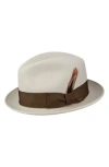 Bailey Tino Snap Brim Wool Fedora In Brown