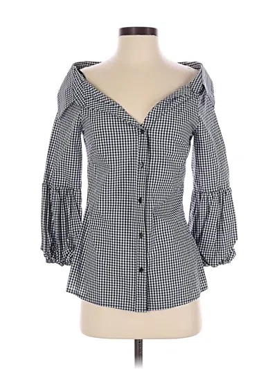 Pre-owned Bailey44 3/4 Sleeve Blouse In Black