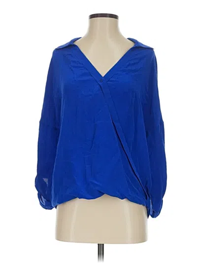 Pre-owned Bailey44 3/4 Sleeve Blouse In Blue