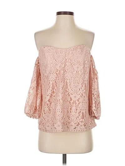 Pre-owned Bailey44 3/4 Sleeve Blouse In Pink