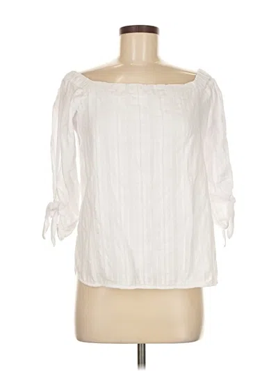 Pre-owned Bailey44 3/4 Sleeve Blouse In White