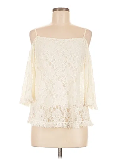Pre-owned Bailey44 3/4 Sleeve Blouse In White