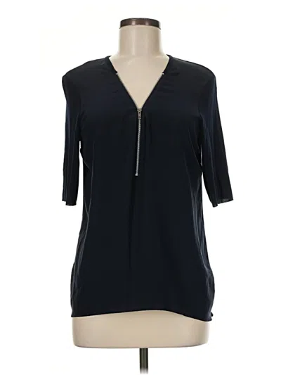 Pre-owned Bailey44 3/4 Sleeve Top Black V-neck Tops