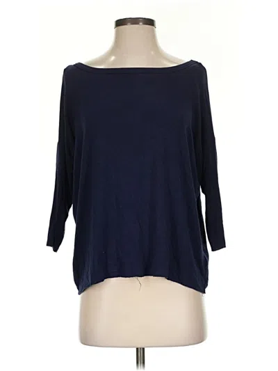 Pre-owned Bailey44 3/4 Sleeve T-shirt In Blue