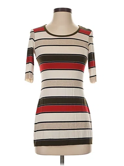 Pre-owned Bailey44 3/4 Sleeve T-shirt In Brown