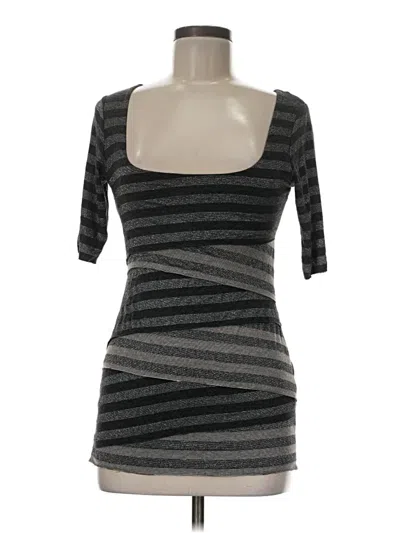 Pre-owned Bailey44 3/4 Sleeve T-shirt In Gray