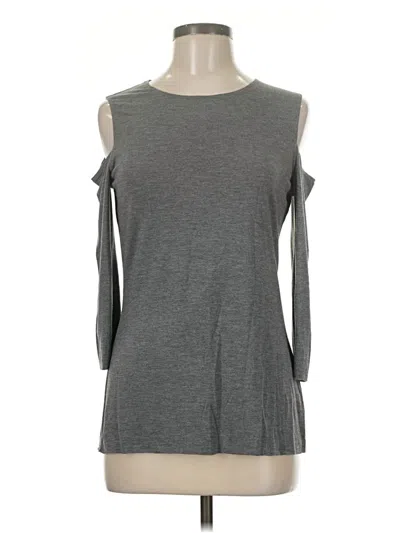 Pre-owned Bailey44 3/4 Sleeve T-shirt In Gray