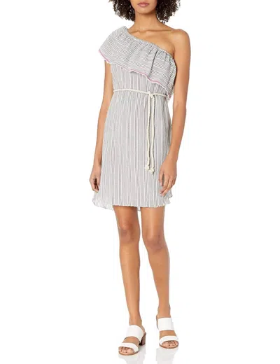 BAILEY44 AGADIR ONE SHOULDER DRESS IN GRAY
