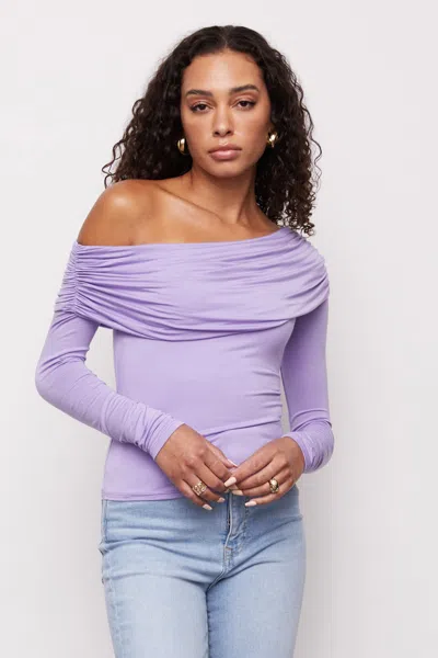 Bailey44 Aliciana Top In Amethyst In Purple