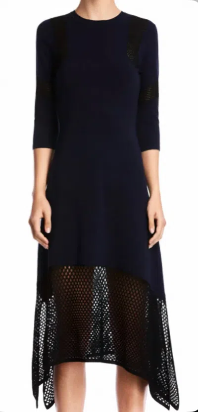 Bailey44 Beckett Dress In Twilight/black In Blue