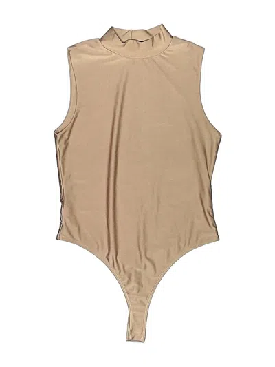 Pre-owned Bailey44 Bodysuit In Tan