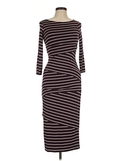 Pre-owned Bailey44 Casual Dress In Burgundy