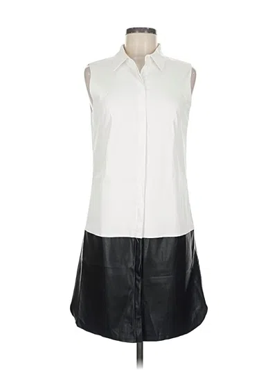 Pre-owned Bailey44 Casual Dress In White