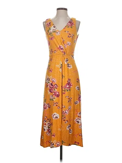 Pre-owned Bailey44 Casual Dress In Yellow