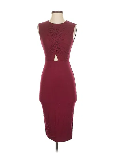 Pre-owned Bailey44 Cocktail Dress In Burgundy